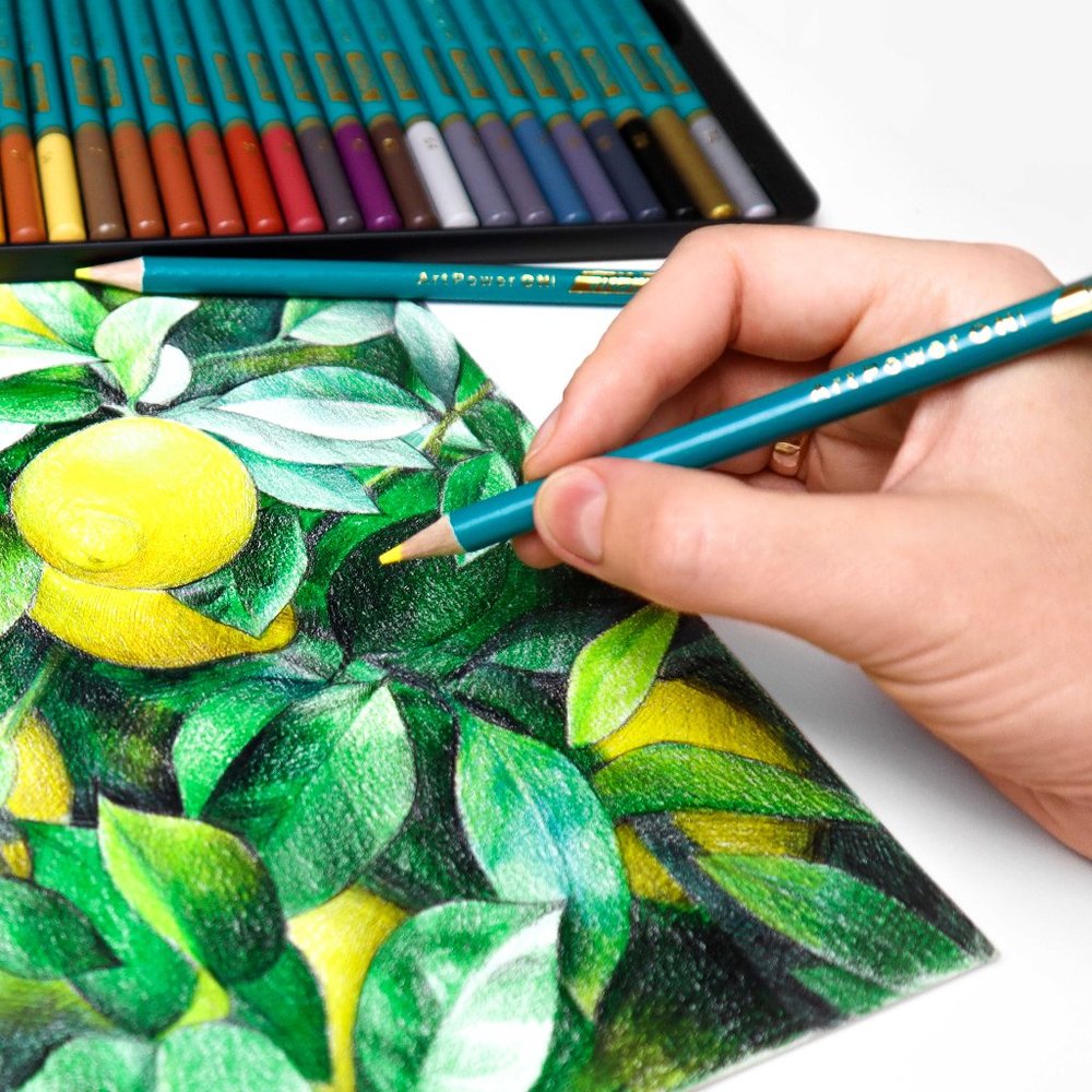 Pagos 72 Colored Pencils Set Premium Art Gift Box - Picture 8 of 8